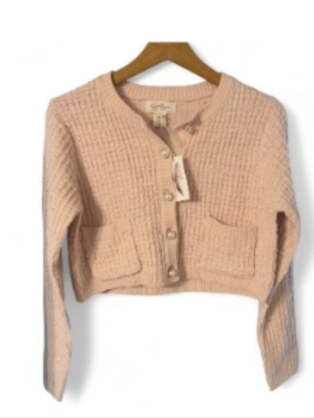 Brand-new Jessica Simpson cropped cardigan